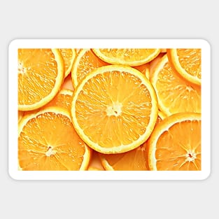 Juicy Orange Slices Sticker